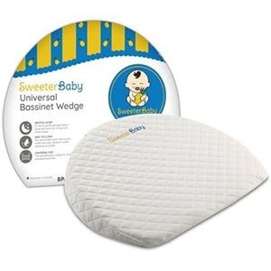 Sweeterbaby Baby Wedge Bassinet Pillow - White - One Size